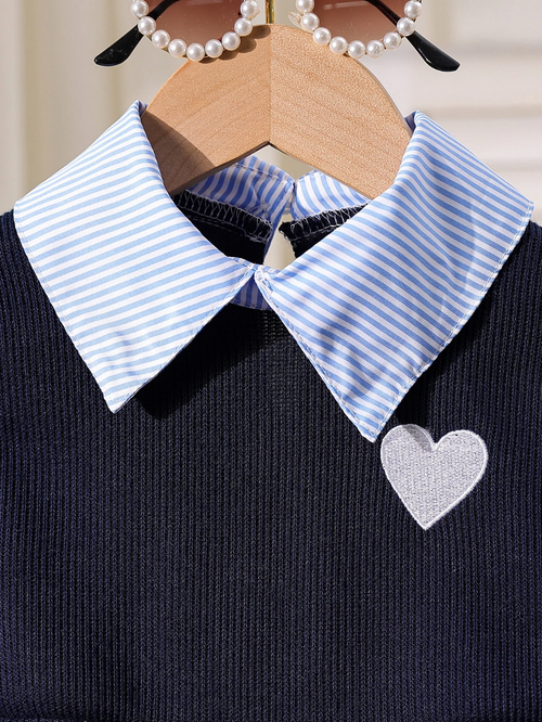 CHEMISE PULL + PANTALON EVASE EN JEAN