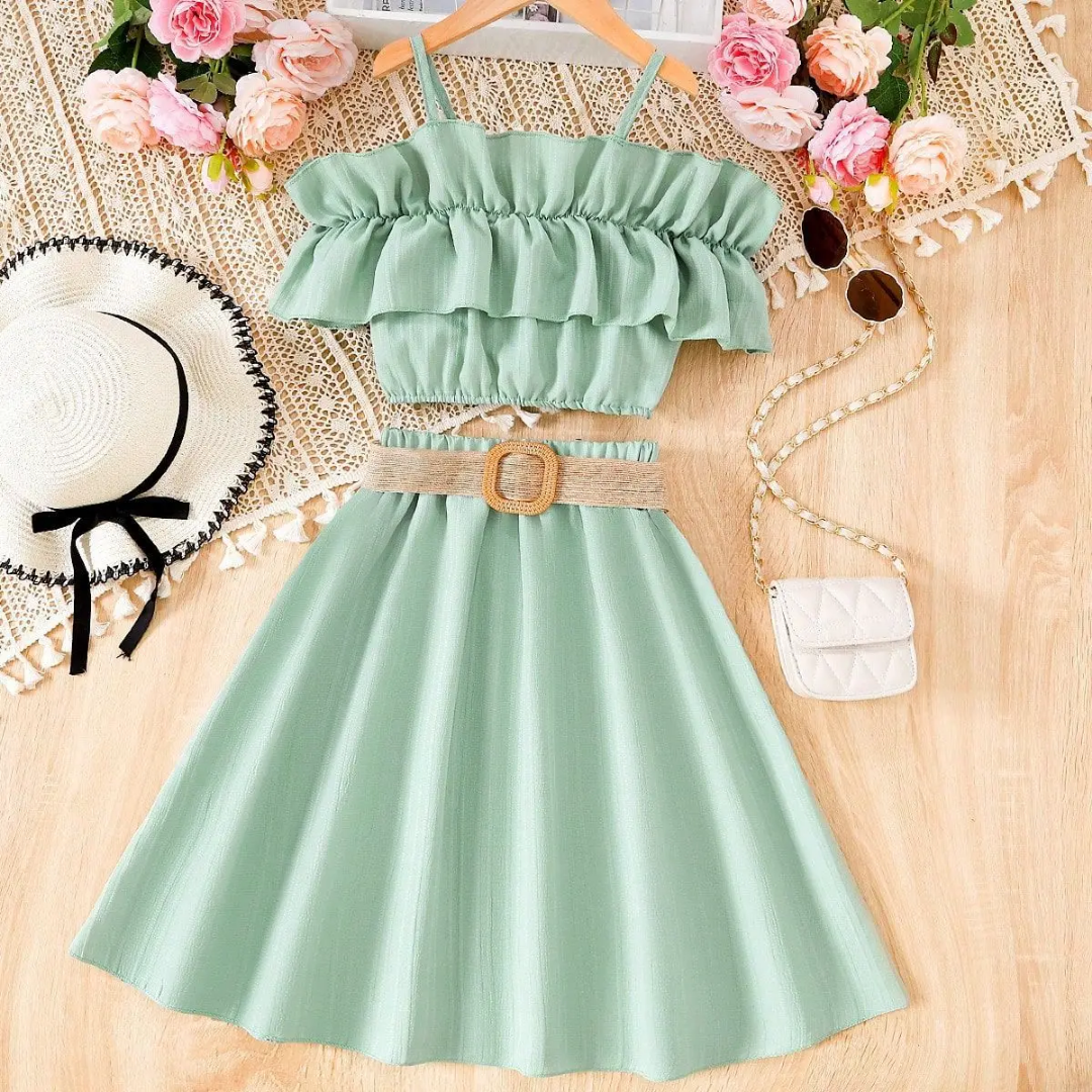 2PIECES STYLES COREEN . POUR ENFANTS DE 5 A 15ANS