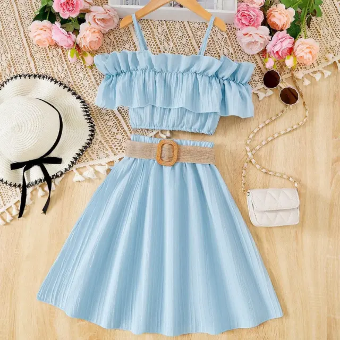 2PIECES STYLES COREEN . POUR ENFANTS DE 5 A 15ANS